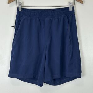 Lululemon Pace Breaker Linerless Shorts 7" Blue Men's S Running Training Gym